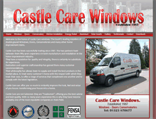 Tablet Screenshot of castle-care.co.uk